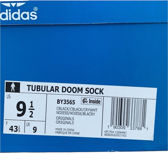 Adidas Tubular Doom Sock Burgundy Shoes main image 6
